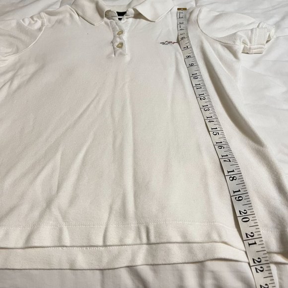 Greg Norman women's golf polo shirt, white size M - Picture 5 of 7